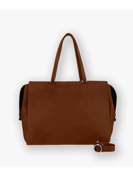 Les Ateliers Foures B920 - CUIR DE VACHETTE - FAUVE fourès baroudeuse sac voyage sacs-de-voyage