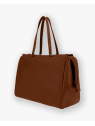 Les Ateliers Foures B920 - CUIR DE VACHETTE - FAUVE fourès baroudeuse sac voyage sacs-de-voyage