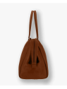 Les Ateliers Foures B920 - CUIR DE VACHETTE - FAUVE fourès baroudeuse sac voyage sacs-de-voyage