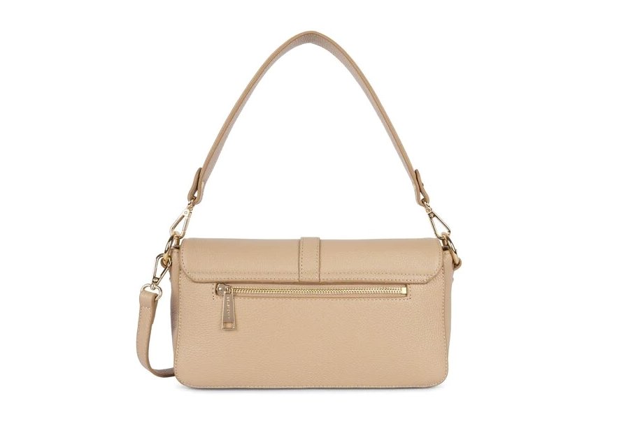 Lancaster 547-41 - CUIR DE VACHETTE - BEIG Foulonné Milano - Petit sac trotteur Sac business