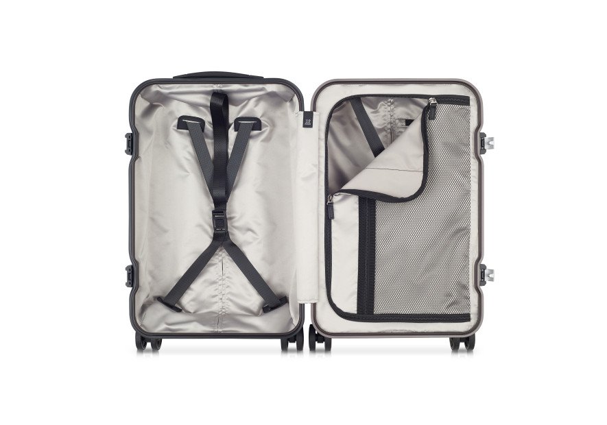 Delsey 1006801 - POLYCARBONATE - ROUGE  delsey- peugeot- valise 55cm Bagages cabine