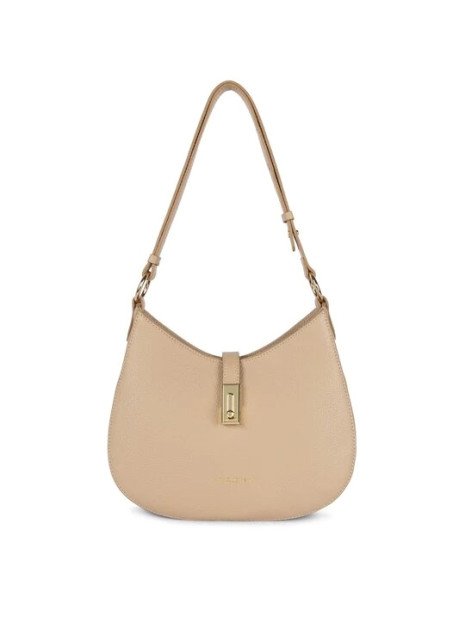 Lancaster 547-48 - CUIR DE VACHETTE - BEIG Foulonné Milano - Sac Besace sac-a-main-shopping-toile-ou-cuir
