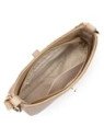 Lancaster 547-48 - CUIR DE VACHETTE - BEIG Foulonné Milano - Sac Besace sac-a-main-shopping-toile-ou-cuir