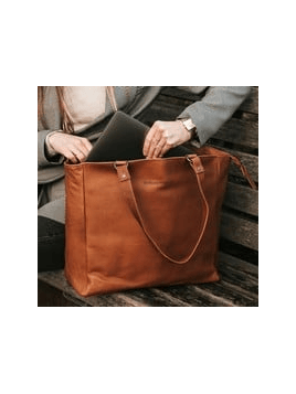 the chesterfield C38.016 - CUIR DE VACHETTE - COG chesterfield- berlin- grand shopping Sac business