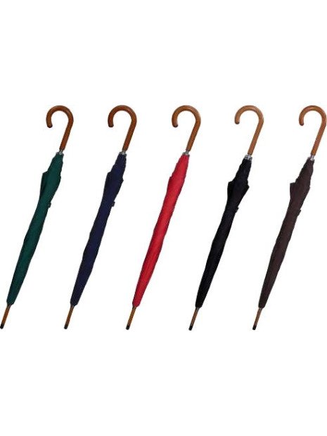 Guy De Jean BERGER - POLYCOTON - NOIR guy de jean-berger-parapluie canne petite-maroquinerie