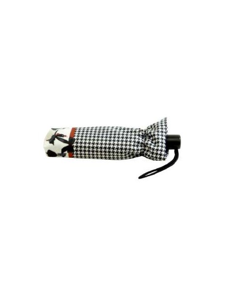 Guy De Jean GDJ 3435 - POLYESTER - TERACOTTA parapluie pliant automatique silhouettes petite-maroquinerie