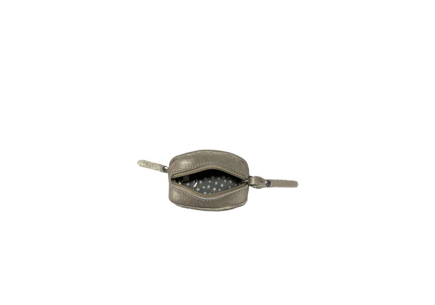 Mila Louise MONA - CUIR DE VACHETTE - GOLD mila louise - mona - porte monnaie sole Porte-monnaie