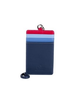 mywalit 1273 - CUIR DE VEAU - ROYAL - 12 porte carte avec cordon Porte-cartes