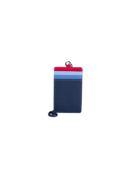 mywalit 1273 - CUIR DE VEAU - ROYAL - 12 porte carte avec cordon Porte-cartes