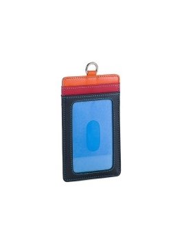 mywalit 1273 - CUIR DE VEAU - BLACK/PACE porte carte avec cordon Porte-cartes