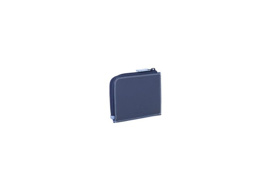 mywalit 1282 - CUIR DE VEAU - ROYAL - 12 porte-monnaie zippé avec porte-cartes Portefeuilles