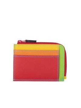 mywalit 1282 - CUIR DE VEAU - BLACK/PACE porte-monnaie zippé avec porte-cartes Portefeuilles