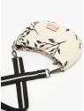 Woomen WFIG01 - COTON - FLOWER BLACK woomen- sac banane sacs-a-mains