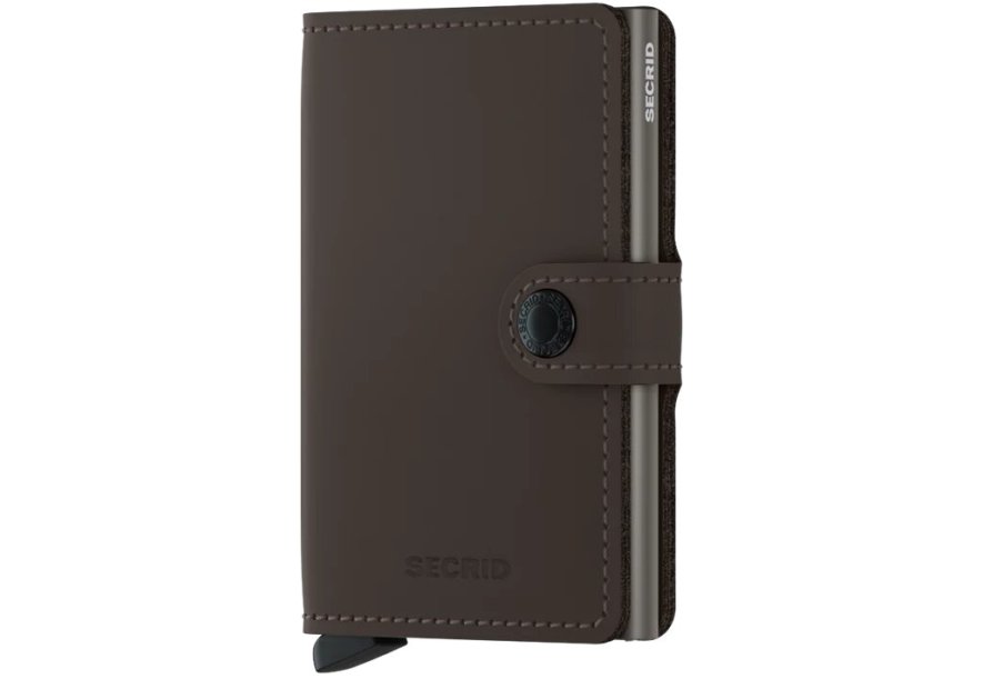 Secrid MM - CUIR DE VACHETTE - TRUFFE porte cartes miniwallet mm Porte-cartes