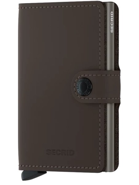 Secrid MM - CUIR DE VACHETTE - TRUFFE porte cartes miniwallet mm Porte-cartes