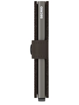 Secrid MM - CUIR DE VACHETTE - TRUFFE porte cartes miniwallet mm Porte-cartes