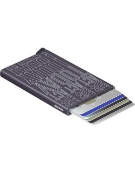 Secrid CLA - ALUMINIUM - DARK PURPLE porte cartes act today Porte-cartes