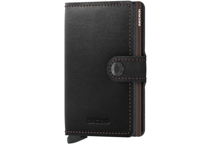 Secrid M - CUIR DE VACHETTE - BLACK-BRO porte cartes miniwallet original Porte-cartes