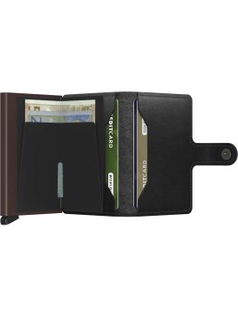 Secrid M - CUIR DE VACHETTE - BLACK-BRO porte cartes miniwallet original Porte-cartes