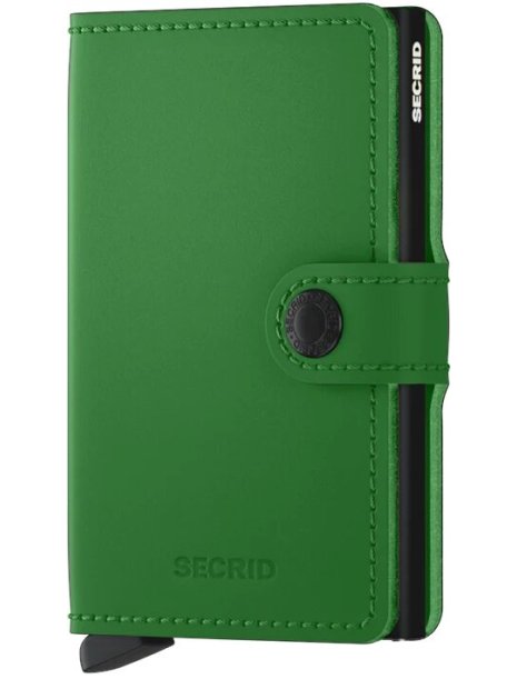 Secrid MM - CUIR DE VACHETTE - BRIGHT G porte cartes miniwallet mm porte-cartes