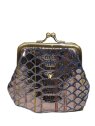 Mila Louise OUM K  - CUIR DE VACHETTE - OPUL mila louise- oum- porte monnaie fermoir porte-monnaie-femme