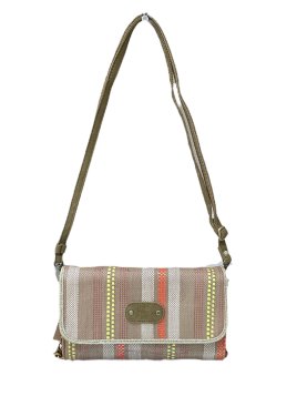 Mila Louise PHILA RAY - TOILE/CUIR - KAKI mila louise-phila ray-pochette Sac business