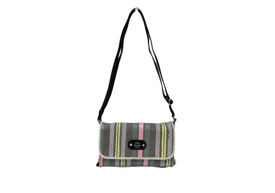 Mila Louise PHILA RAY - TOILE/CUIR - NOIR mila louise-phila ray-pochette Sac business