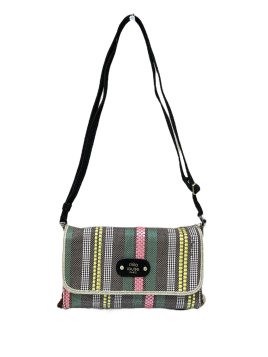 Mila Louise PHILA RAY - TOILE/CUIR - NOIR mila louise-phila ray-pochette Sac business