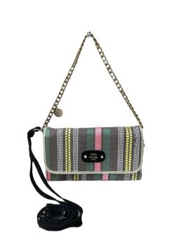 Mila Louise PHILA RAY - TOILE/CUIR - NOIR mila louise-phila ray-pochette Sac business