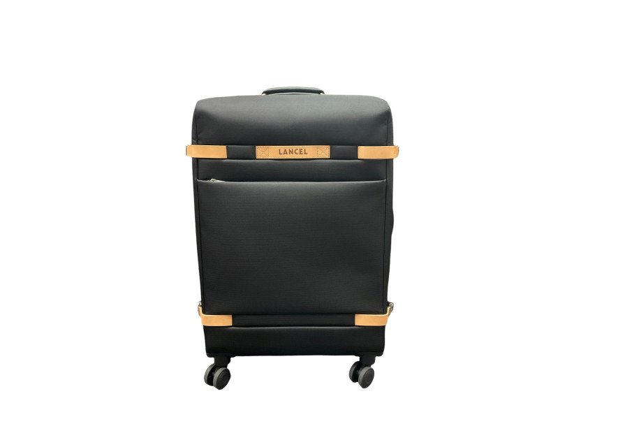 Lancel A12972 - POLYESTER/CUIR - NOIR valise néo partance 67cm Valises