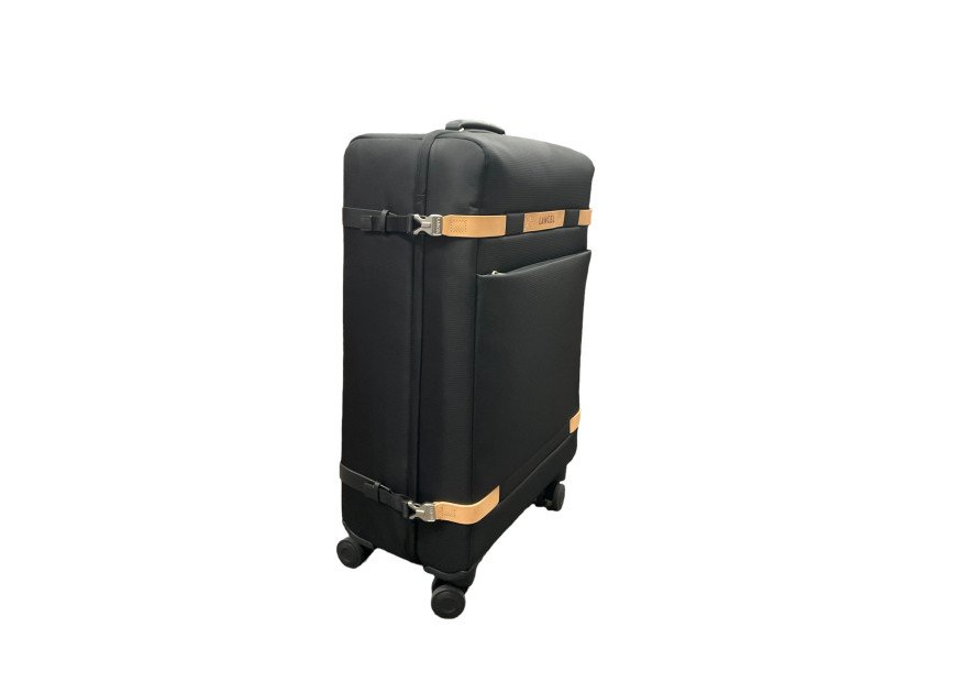 Lancel A12972 - POLYESTER/CUIR - NOIR valise néo partance 67cm Valises