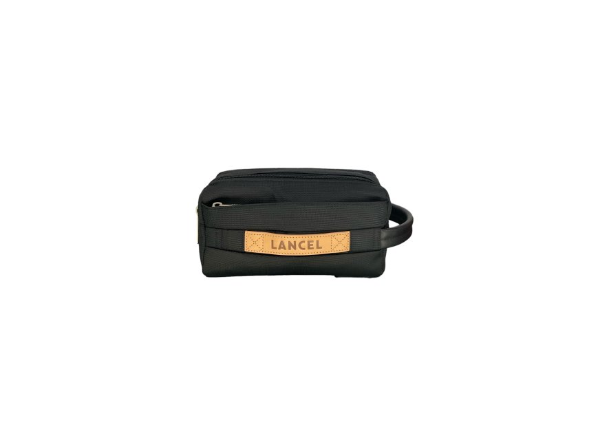 Lancel A12976 - POLYESTER/CUIR - NOIR trousse de toilette néo partance Trousses de toilette