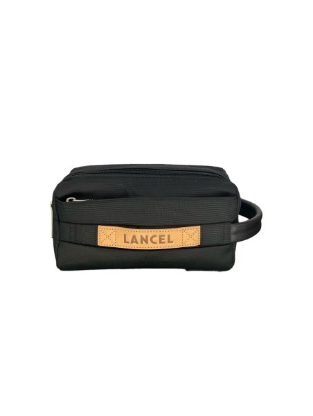 Lancel A12976 - POLYESTER/CUIR - NOIR trousse de toilette néo partance Trousses de toilette
