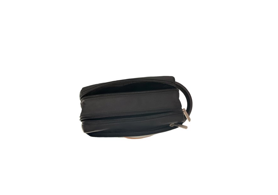 Lancel A12976 - POLYESTER/CUIR - NOIR trousse de toilette néo partance Trousses de toilette