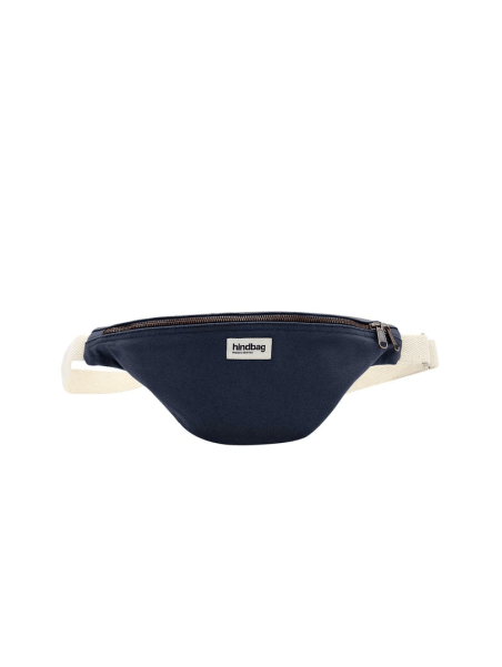 hindbag OLIVIA - COTON BIO - NAVY sac banane olivia Sac business