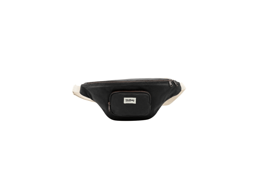 hindbag SOFIA - COTON BIO - NOIR sac banane sofia Sacs banane / Sacs bandoulière
