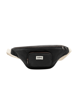 hindbag SOFIA - COTON BIO - NOIR sac banane sofia Sacs banane / Sacs bandoulière