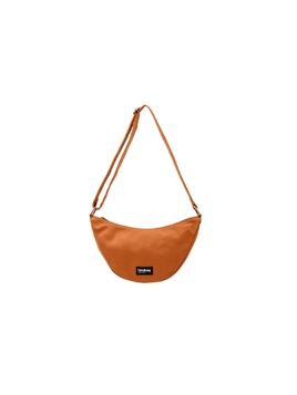 hindbag ANDREA - COTON BIO - SIENNE sac bandoulière demi lune andrea hindbag Sac business