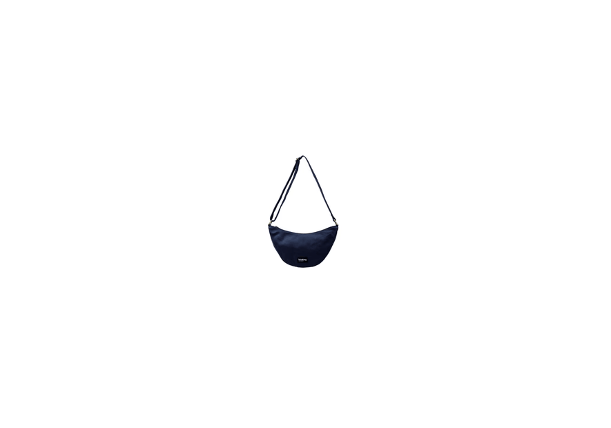 hindbag ANDREA - COTON BIO - NAVY sac bandoulière demi lune andrea hindbag Sac business