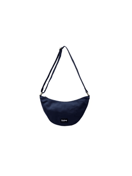 hindbag ANDREA - COTON BIO - NAVY sac bandoulière demi lune andrea hindbag Sac business