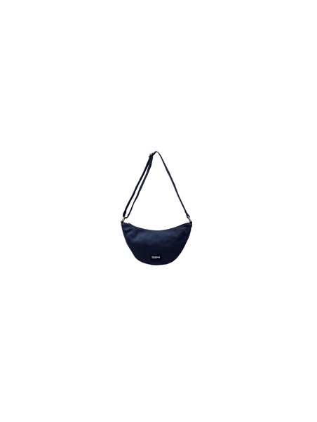 hindbag ANDREA - COTON BIO - NAVY sac bandoulière demi lune andrea hindbag Sac business