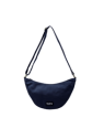 hindbag ANDREA - COTON BIO - NAVY sac bandoulière demi lune andrea hindbag sacs-a-mains