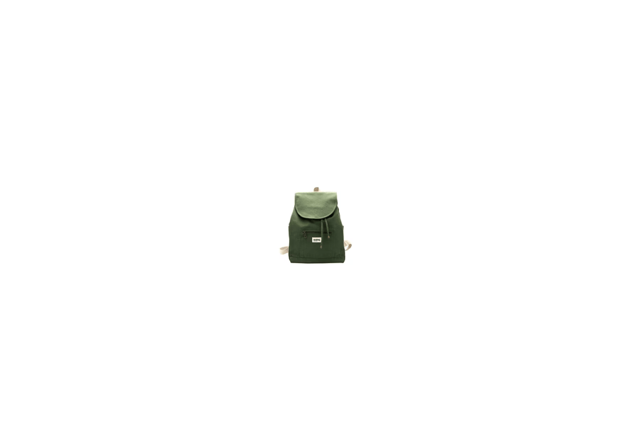 Hindbag MINI ELIOT - COTON BIO - OLIVE sac à dos eliot Maroquinerie