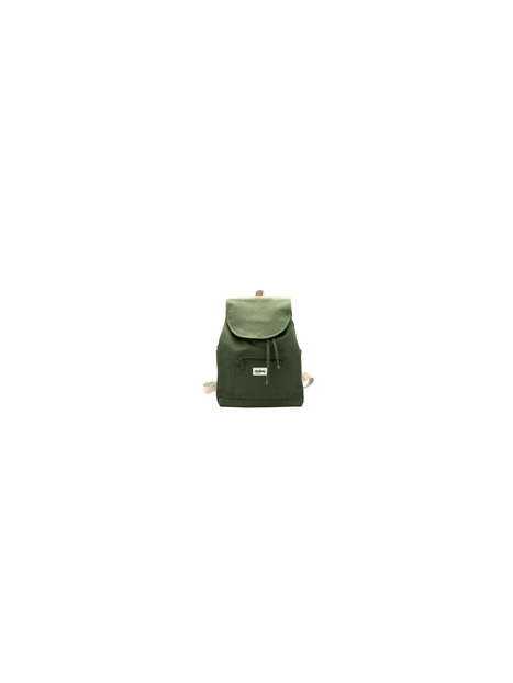 Hindbag MINI ELIOT - COTON BIO - OLIVE sac à dos eliot Maroquinerie