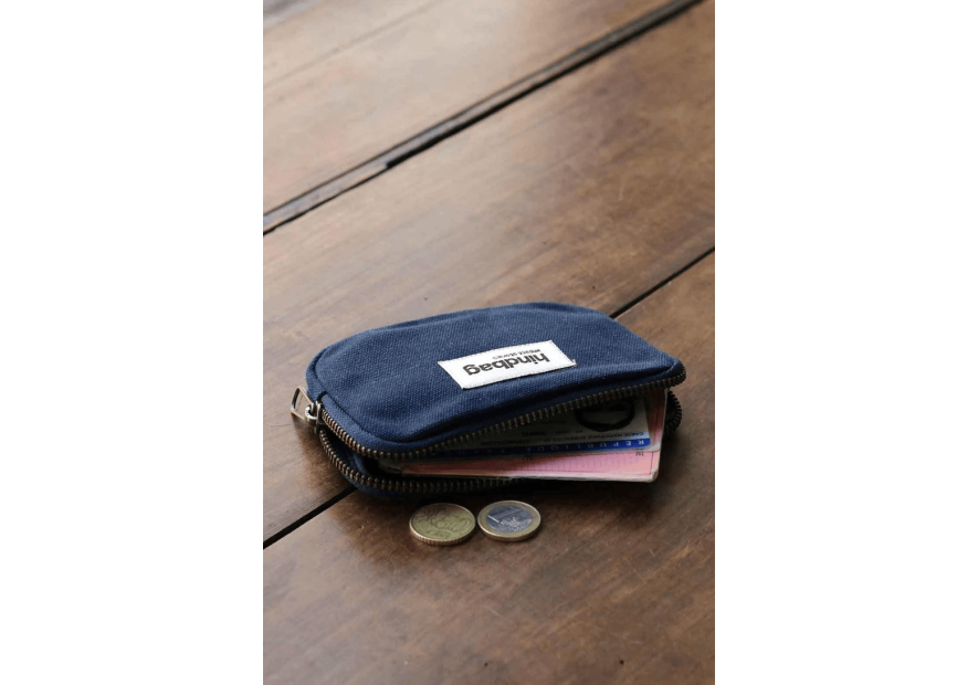 hindbag LILI - COTON BIO - NAVY porte monnaie lili hindbag Portefeuilles