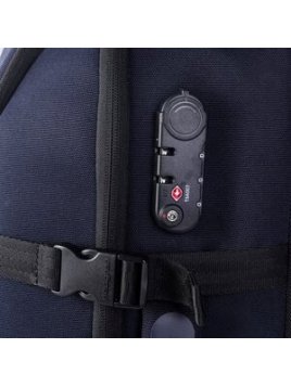 Hedgren HCMBY12/MULTY - RPET - BLEU CABA hedgren-multy-valise cabine sac a dos Bagages cabine