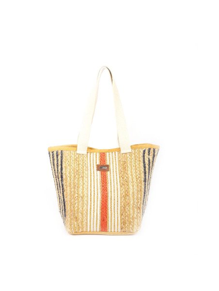 les tropeziennes COM-TZ-01 - TOILE DE JUTE - MULT sac shopping plage com Sac business