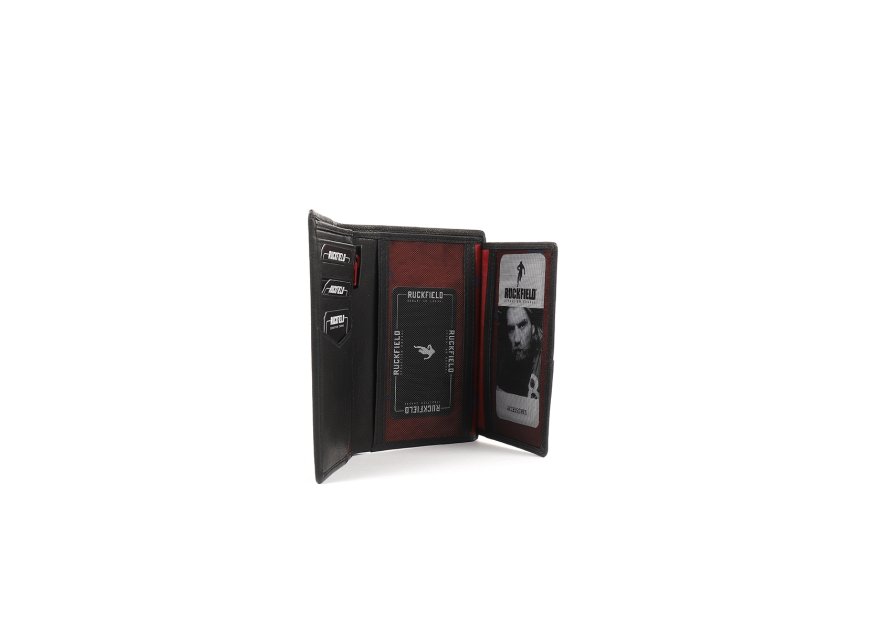 ruckfield R-CU234 - CUIR DE VACHETTE - NOI portefeuille 14cm rcu Portefeuilles