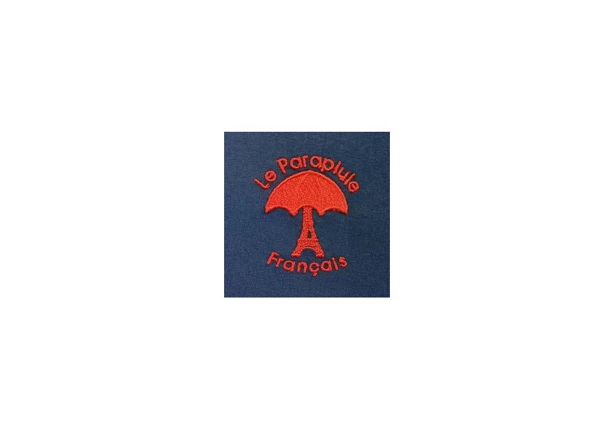 le parapluie français LPF67 - POLYESTER - MARINE parapluie pliant uni automatique Petite maroquinerie