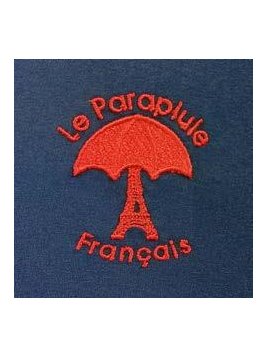 le parapluie français LPF67 - POLYESTER - MARINE parapluie pliant uni automatique Petite maroquinerie